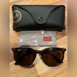 RAYBAN TORTOISE SUNGLASSES (RB4306)- Polarized